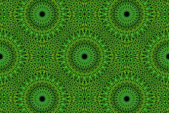 Download Bohemian Green Stone Mandala Background - Bohemian Collection