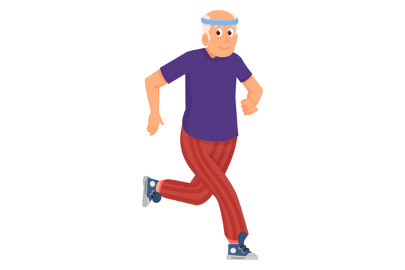 Download Old Man Running. Senior Training. Active - Run Collection