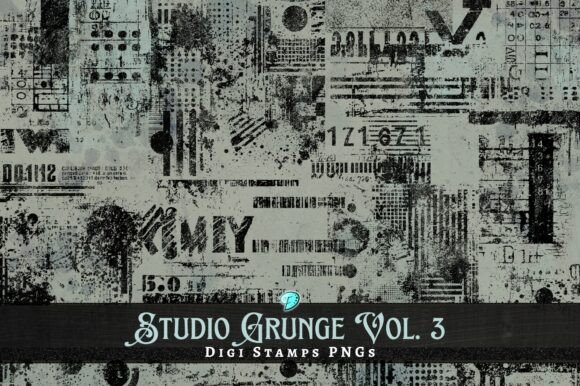 Download Studio Grunge Digi Stamps Vol. 3 - Run Collection