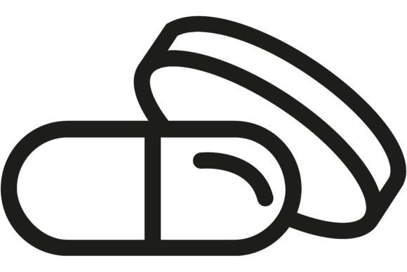 Download Medical Treatment Line Icon. Pain Preven - Treatment Collection