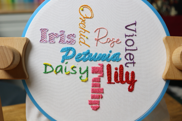 Download Creative Embroidery Lettering - Creative Collection