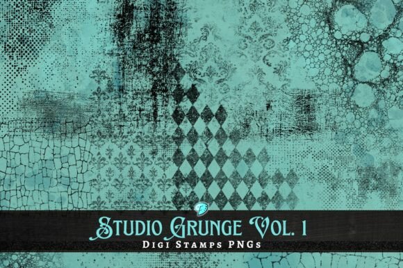 Download Studio Grunge Digi Stamps Vol. 1 - Run Collection