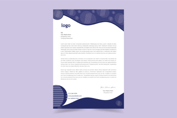 Download Simple Creative Letter Head Template - Creative Collection